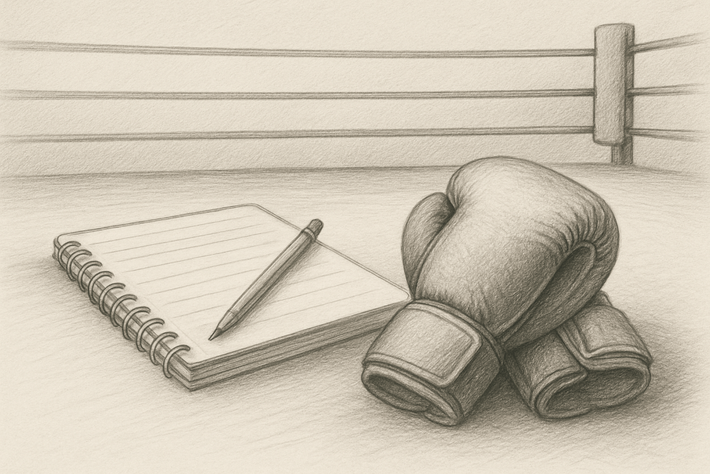 Atelier boxe et écriture Craponne Lyon